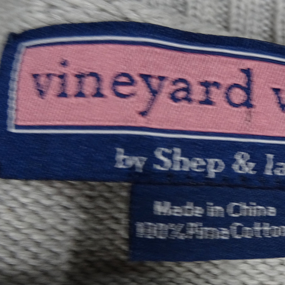 Men's Vineyard Vines Gray Sweater Size X-Large - Picture 4 of 6
